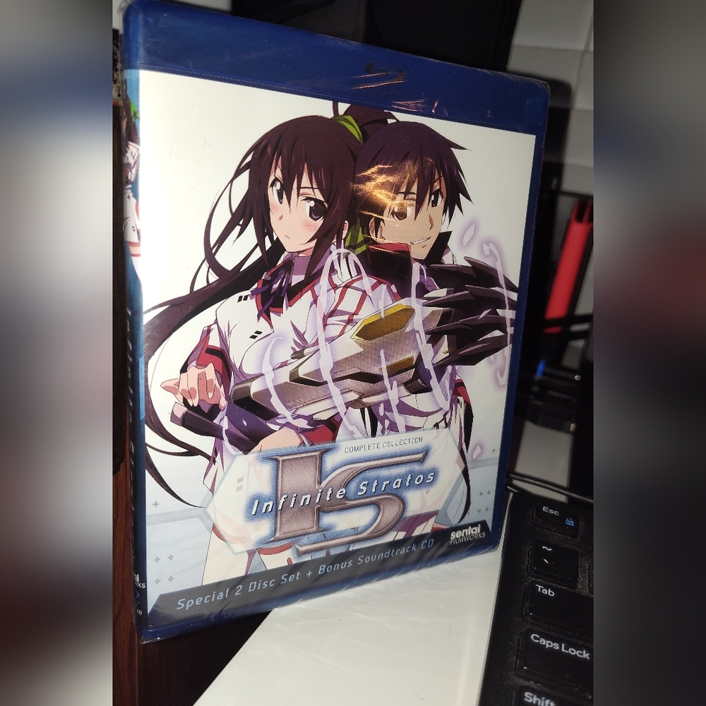 Infinite Stratos The Complete Series Blu-ray set